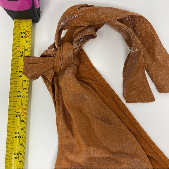 Anthropologie Maeve Soraya Shimmer Tiered Maxi Dress XS - Picture 10 of 11